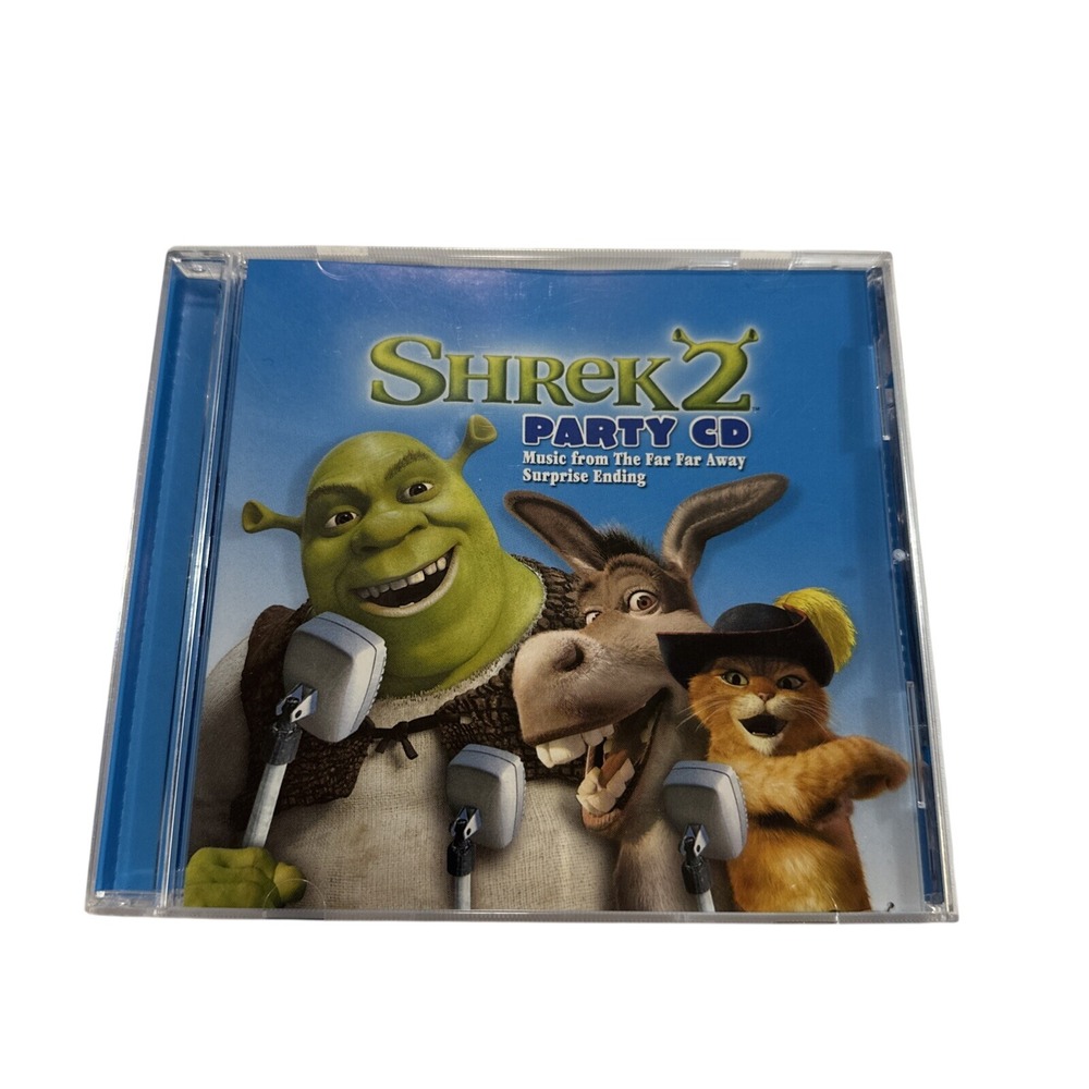 Shrek 2 Party CD Soundtrack Music From Far Far Away Karaoke Tracks 2004